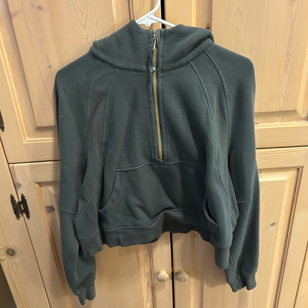 lululemon athletica Green Hooded Jacket